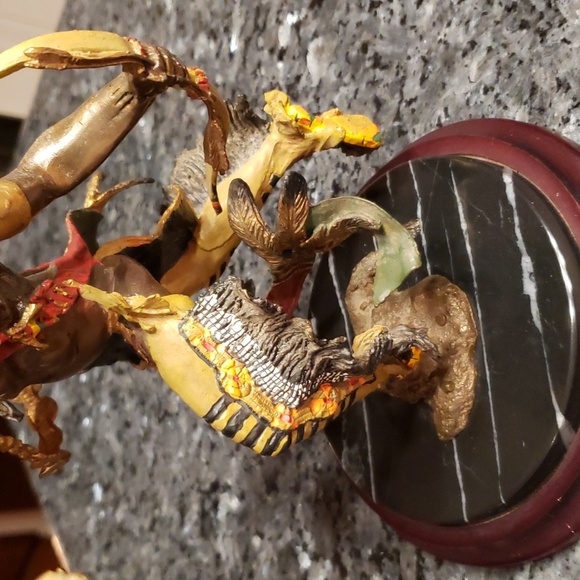 INDIAN  THE SPIRIT OF THE RAVEN.. AMERICA INDIAN DANCE ART - Picture 17 of 17